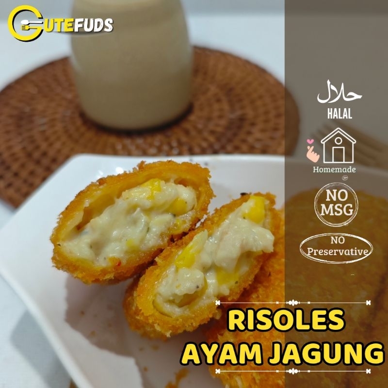 

Risoles Ayam Jagung Premium isi 5 No MSG