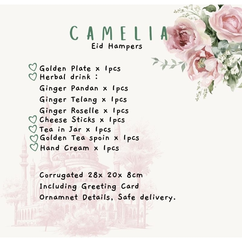 

CAMELIA Set Hampers Lebaran Idul Fitri