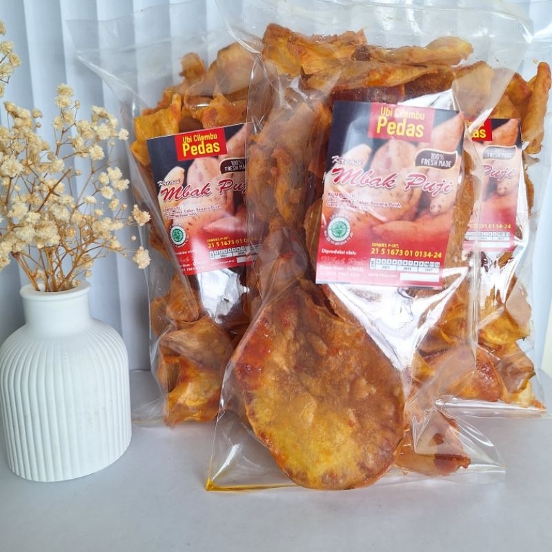 

ubi cilembu pedas