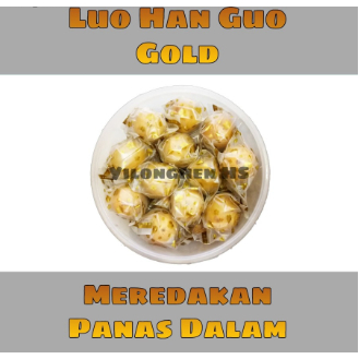 

Lo Han Ko Luo Han Guo Gold Kuning Pereda Panas Dalam Sakit Tenggorokan