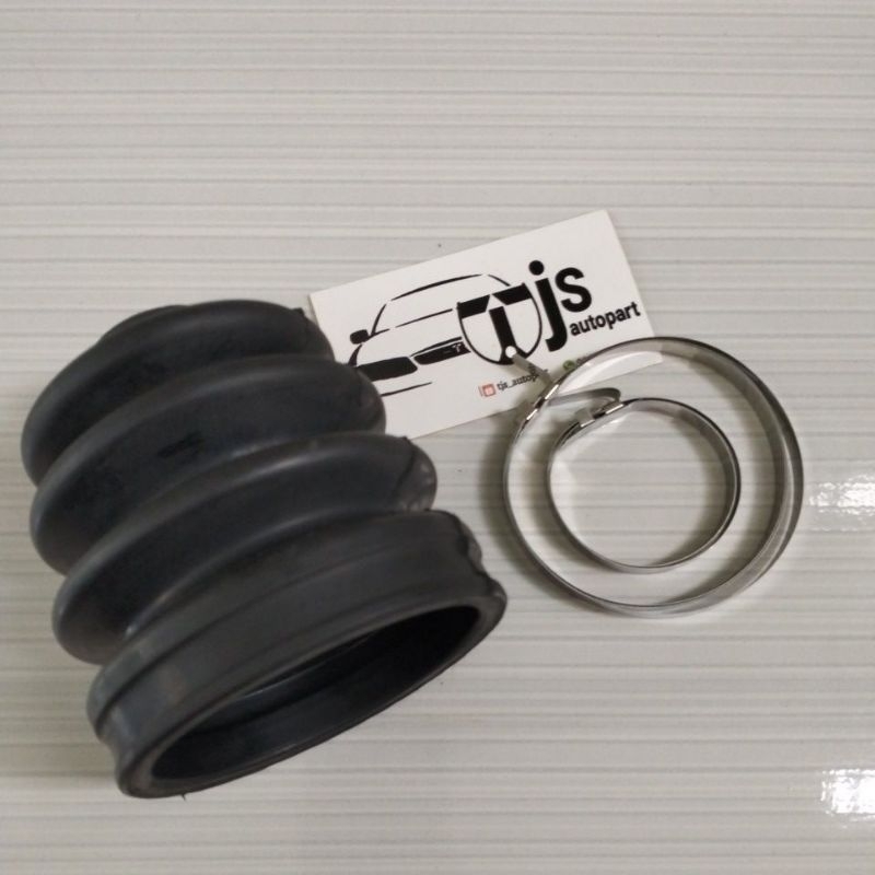 Karet boot CV joint outer Timor / karet boot CV joint luar Timor plus kleman