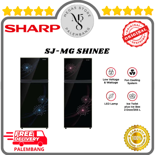 Kulkas Sharp 2 Pintu SJ 237/236MG / SJ 317/316MG Kulkas 2 Pintu Sharp Lemari Es Sharp Dua Pintu