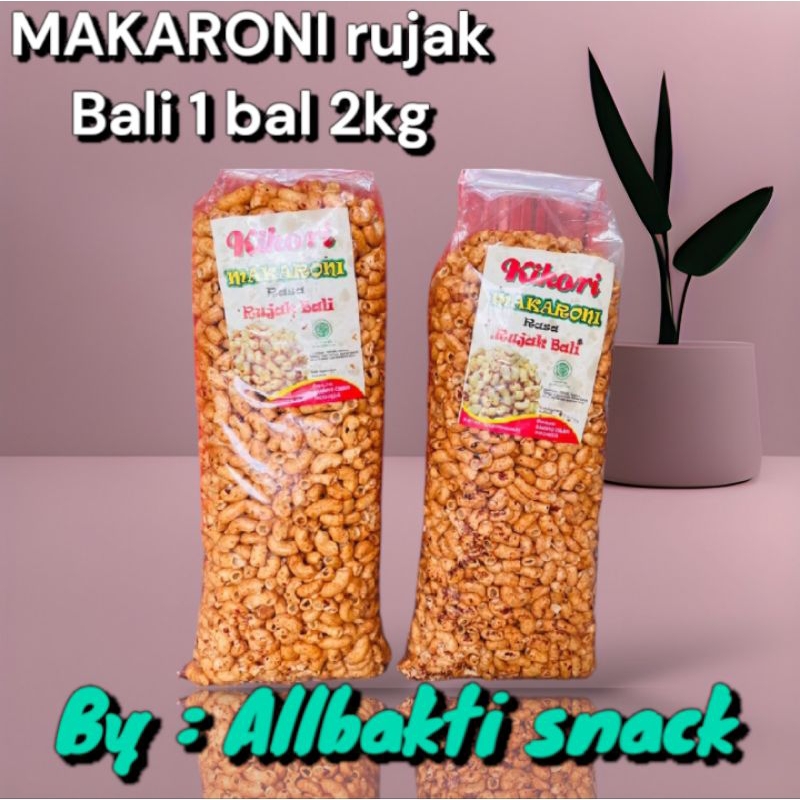 

MAKARONI RUJAK BALI KIKORI 1 BAL UK. 2kg/SNACK KILOAN MURAH