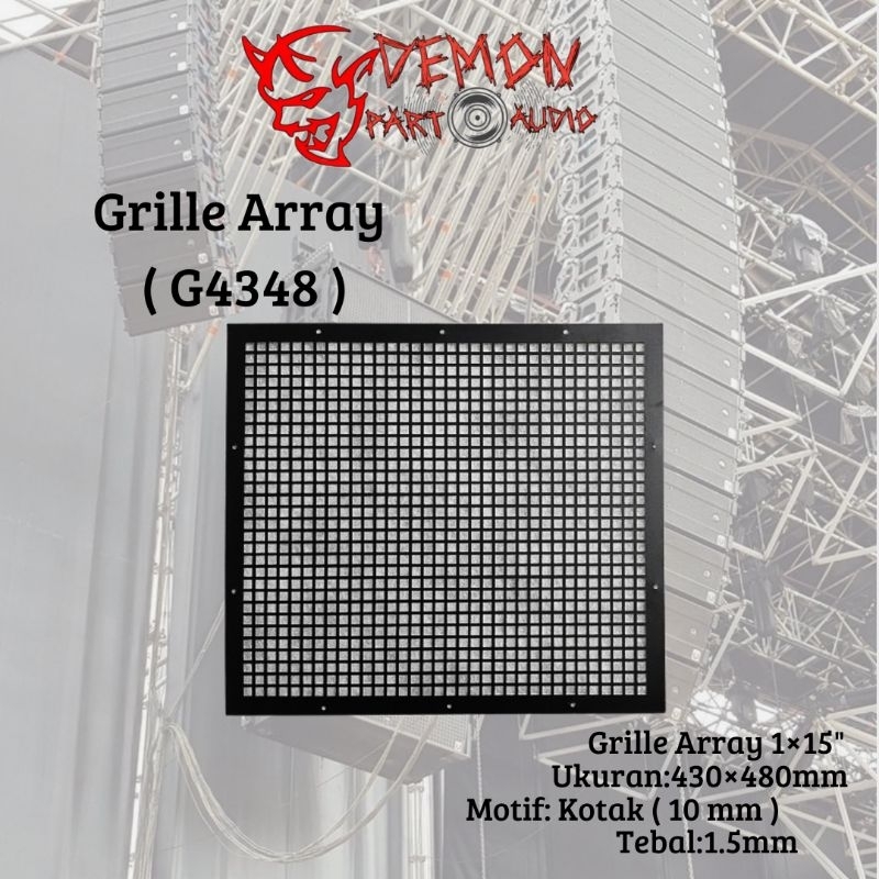 Grille/Ram Speaker Line Array 1×15" ( G4348 )