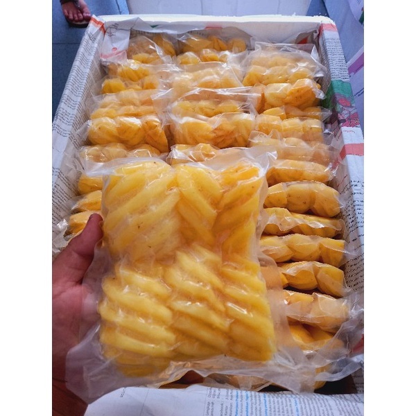 

NANAS FROZEN SUNPRIDE BUAH FRESH KEMASAN 500gram