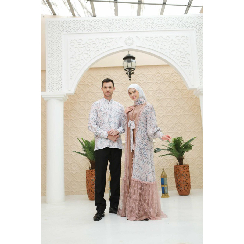 Kamila Design - Kalista Dress Set (Pre Order) Gamis Couple Lebaran Premium