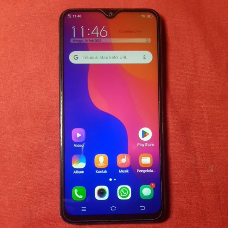 vivo y91 ram 2/32gb normal siap pakai HP SECOND VIVO Y91