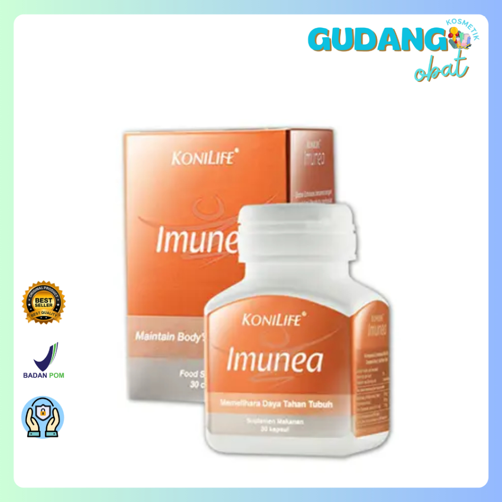 Konimex Konilife Imunea 30's - Echinacea, Daya Tahan Tubuh, Imun Tubuh