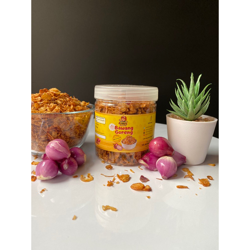 

BAWANG GORENG PREMIUM 125 gram TANPA CAMPURAN