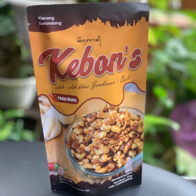 

Kacang Kebon’s Bali Pedas Serondeng 76gr