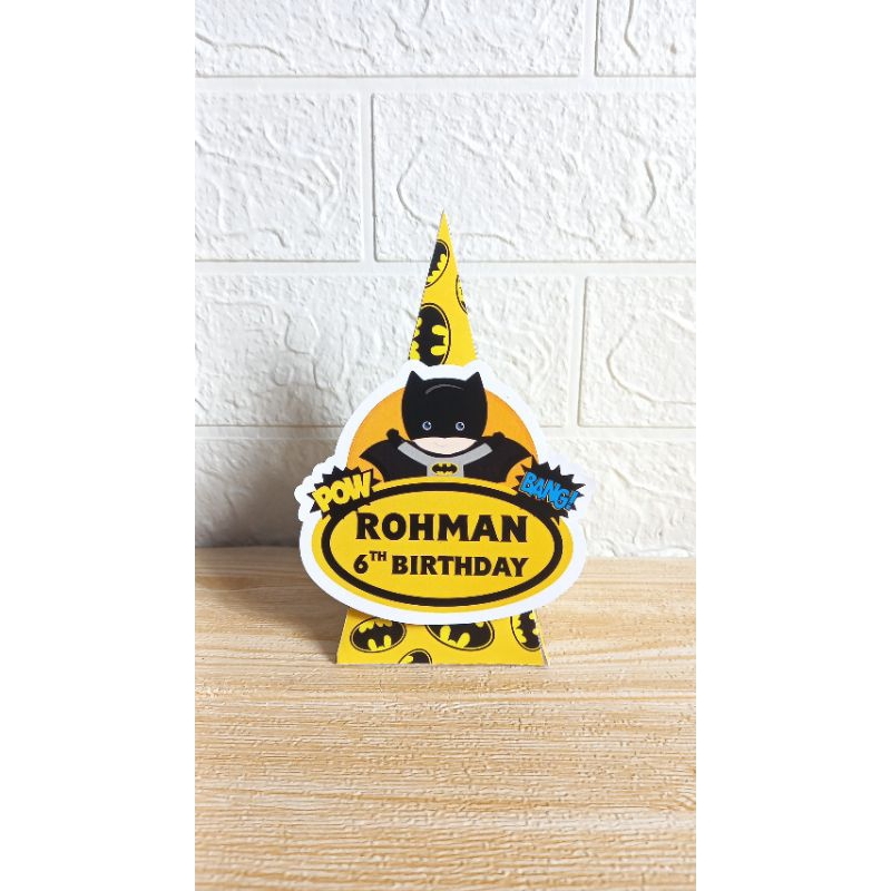 

CANDY BOX / POPCORN BOX BATMAN CUSTOM