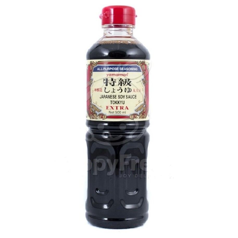 

kecap asin khas jepang japanese soy yamamori tokkyu extra 500