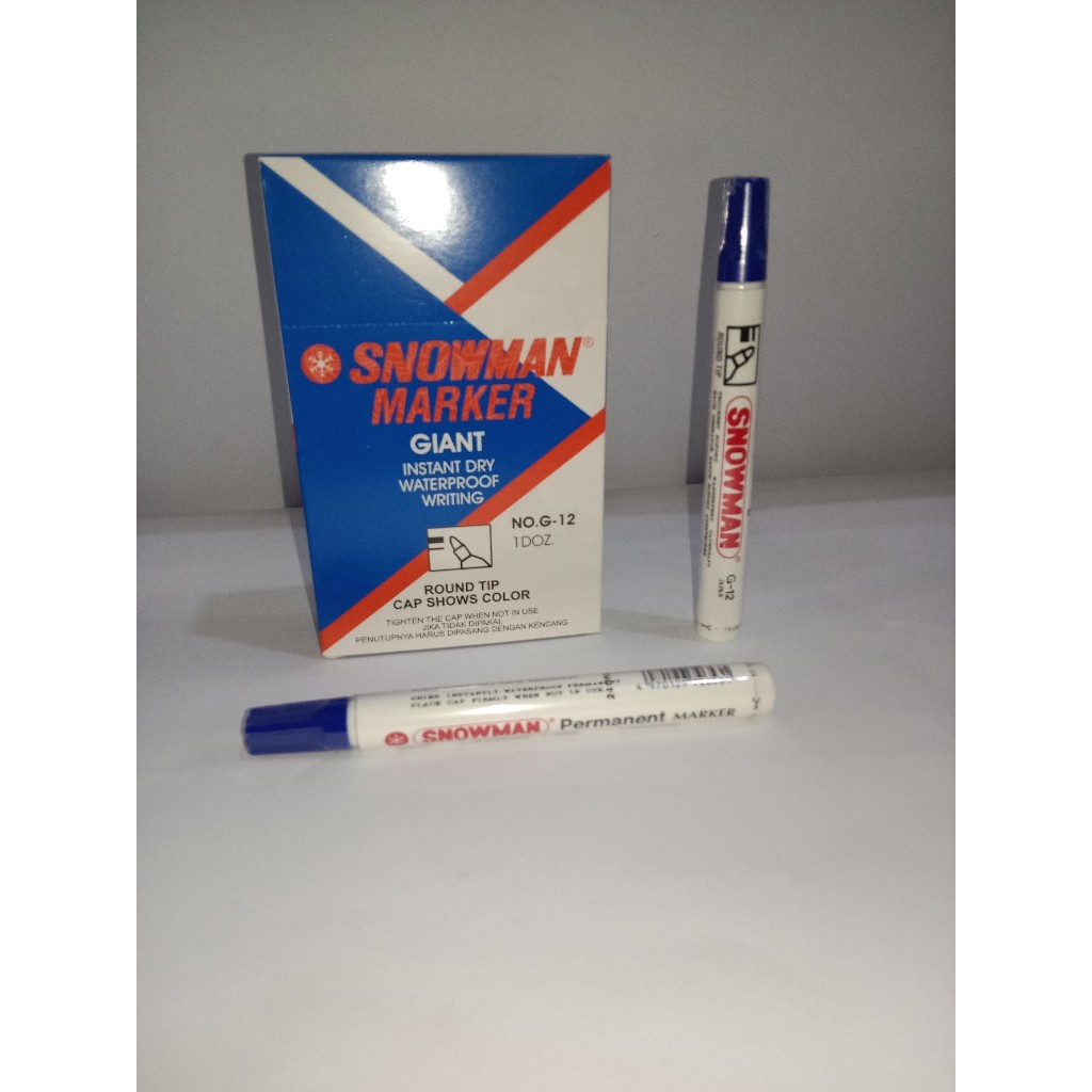 

Spidol snowman marker /1 pcs