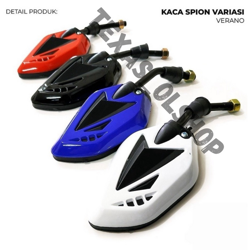Tahan Lama Spion Verano Variasi Robot Universal Sepion Mpx Robot Kekinian Standart Beat Nmax Vario