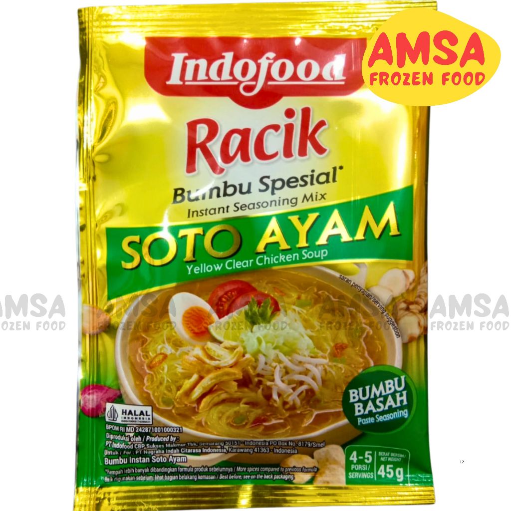 

Indofood Racik Bumbu Spesial Soto Ayam 45g