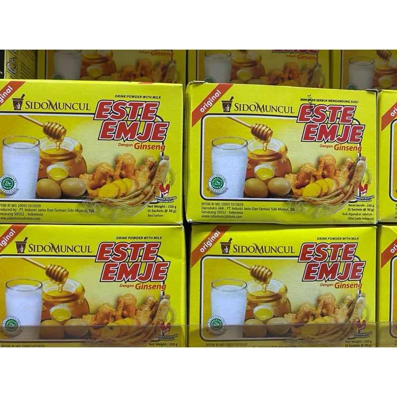 

STMJ ginseng 5x30gr box