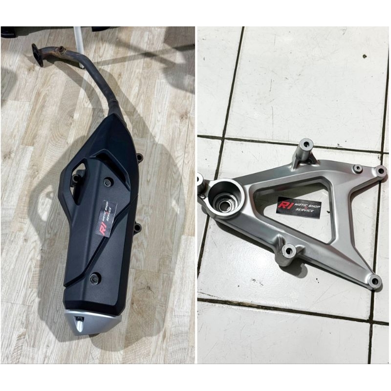 Knalpot Vario 160 + Arm Vario 160