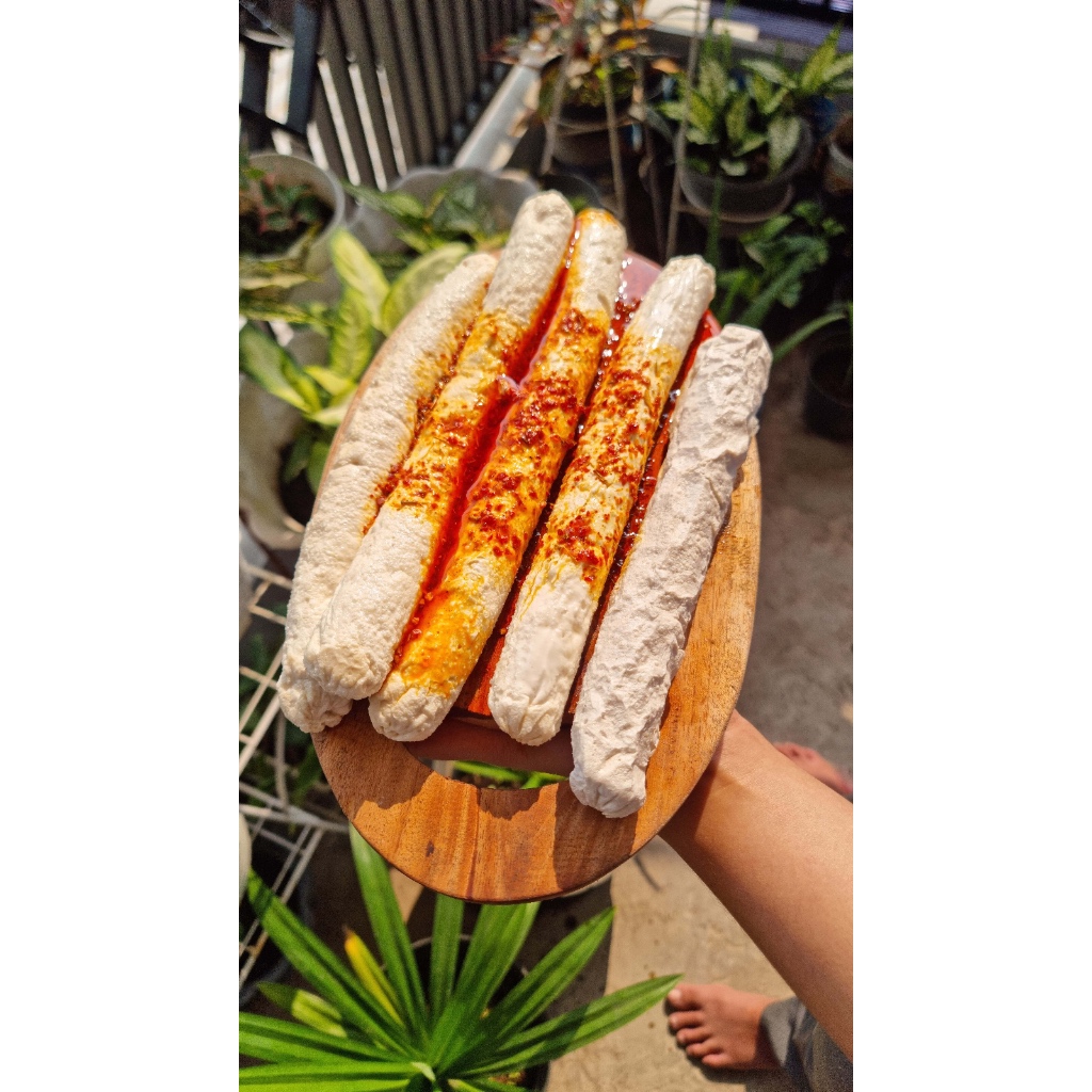 

[3 Pack] Bundling 2 Lontong Ayam + 1 Lontong Ikan