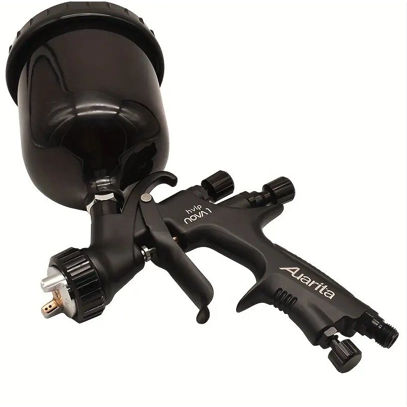 Original  Auarita Nova 1 HVLP Space Black 1.3mm Cup 600ml Spray Gun