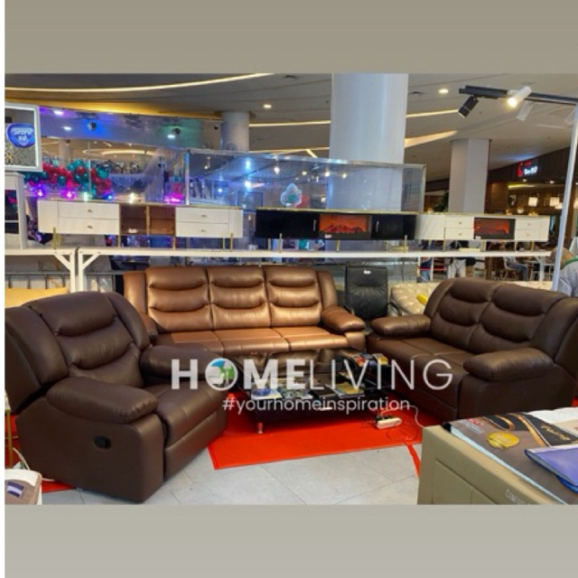 HOMELIVING - Sofa Reclining 321 + meja tamu - Sofa Dakron Impor - Sofa custom 321/sofa custom/sofa m