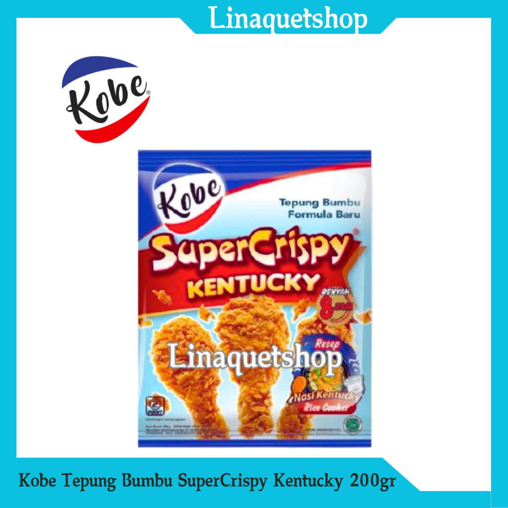 

KOBE Tepung Bumbu Super Crispy Kentucky 200gr