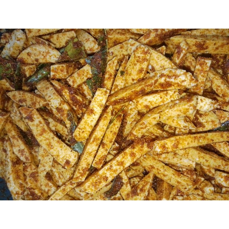 

BASRENG PEDAS MANIS DAUN JERUK 1KG /basreng pedas manis gurih