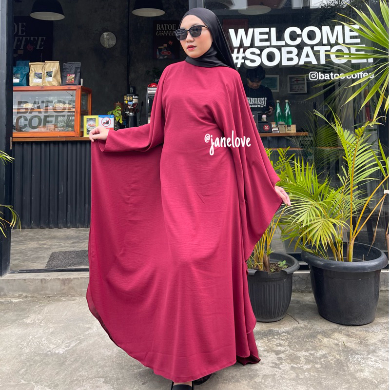 RB Maliha Kaftan Abaya Mewah Mahalini Kaftan Kaftan Kaftan butterfly Kaftan dress dress Abaya Kaftan