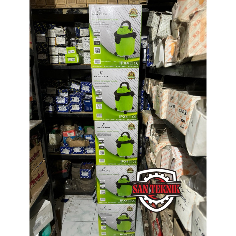 KENTARO KTR192 Mesin Vacuum Cleaner 15 Liter WET DRY Sedot Vacum Debu