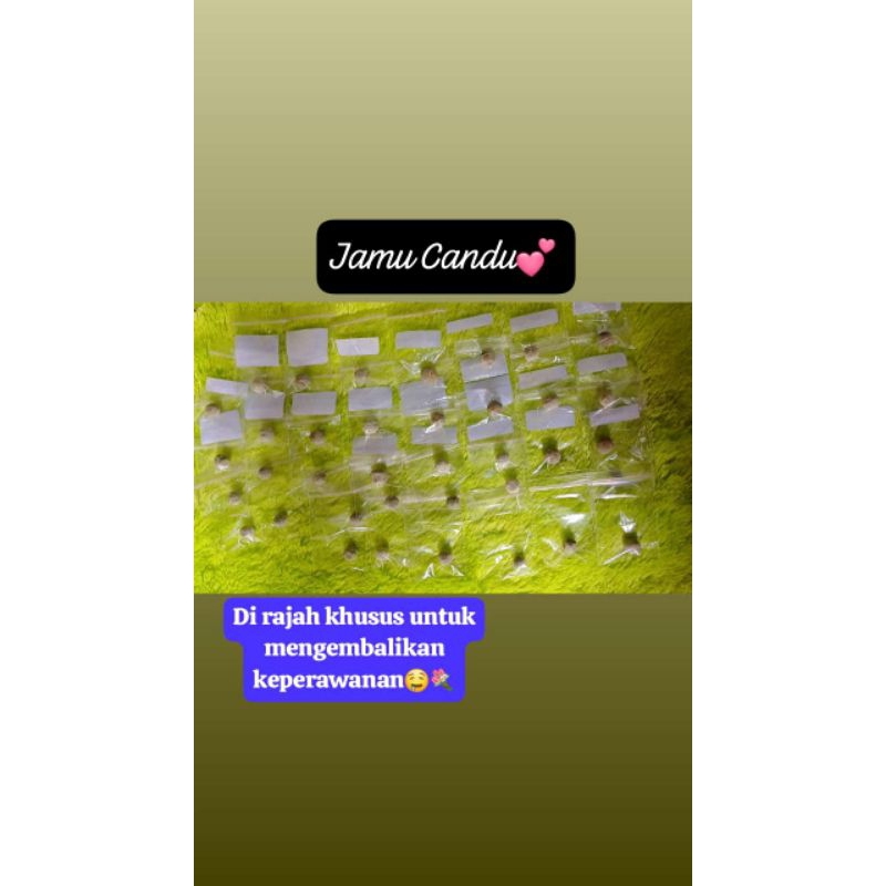 

Paket reseller JAMU CANDU 3BIJI