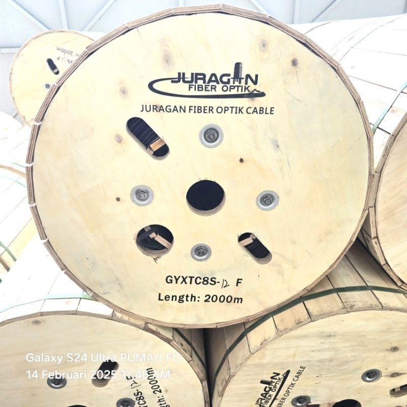 kabel 12 core fig8 armor 2km / kabel fig8 12 core armor 2.000 meter