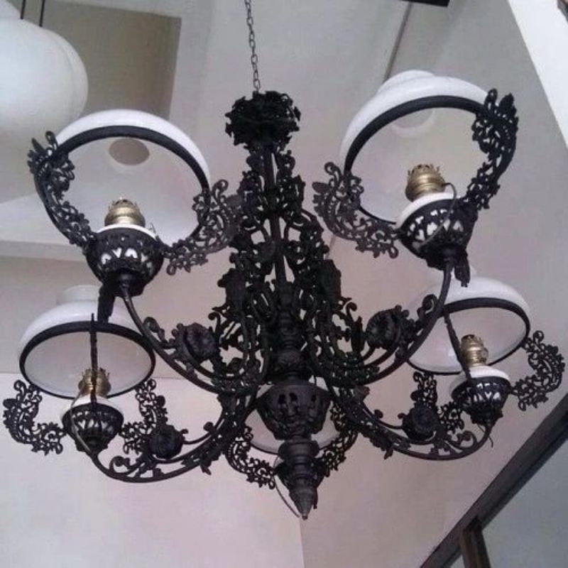 lampu gantung antik JOGLO,lampu jawa betawi bali cabang 5