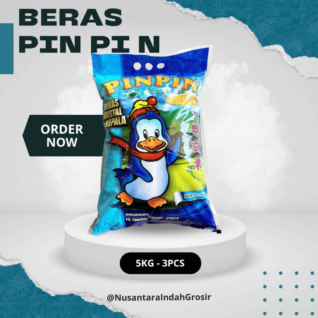 

Beras Premium Pinpin 5kg Punel Wangi (4PCS)