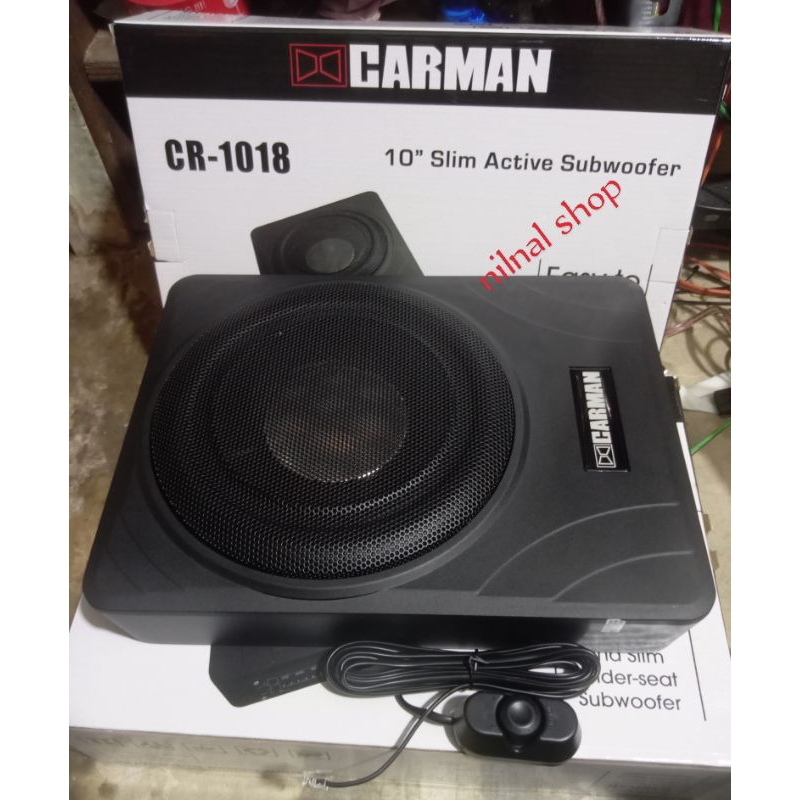 subwoofer kolong aktif CARMAN 10in