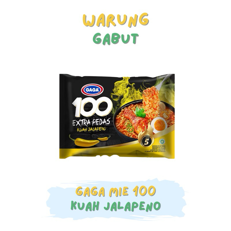 Gaga Mie 100 Kuah Jalapeno