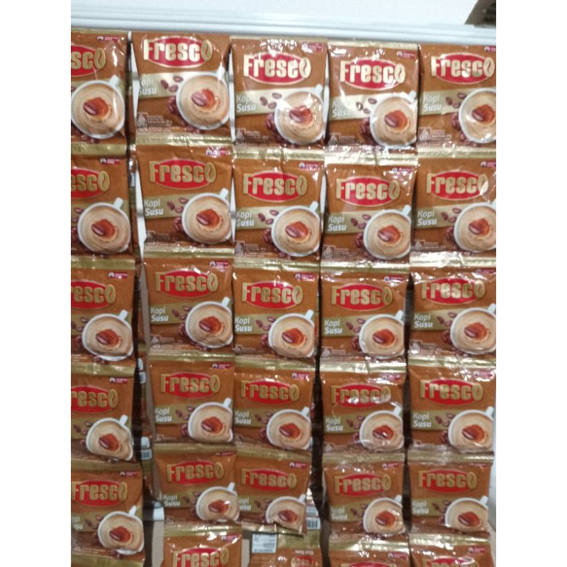 

Fresco Kopi Krim Susu Renceng Isi 12 Sachet