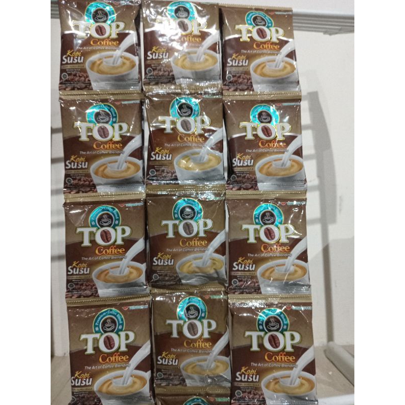 

Top Kopi Susu 35g Renceng Isi 12 Sachet