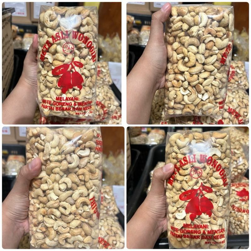 

METE MENTAH WONOGIRI 90% utuh Kemasan 1kg