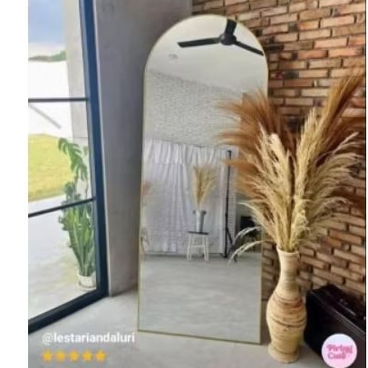 standing mirror oval aesthetic jumbo 80x180cm