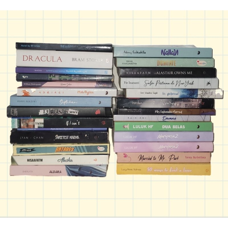 Novel preloved Dignitate, septihan & salju pertama di new york