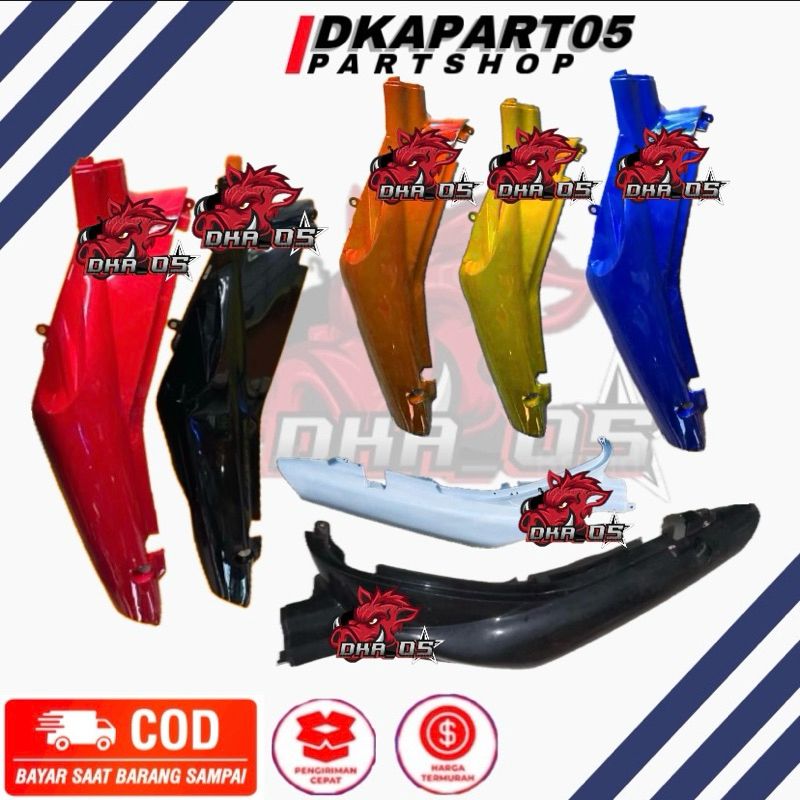 Cover Body Satria Lumba 2 Tak Warna Cover bodi kanan kiri suzuki satria lumba 2 tak bahan abs tebal 