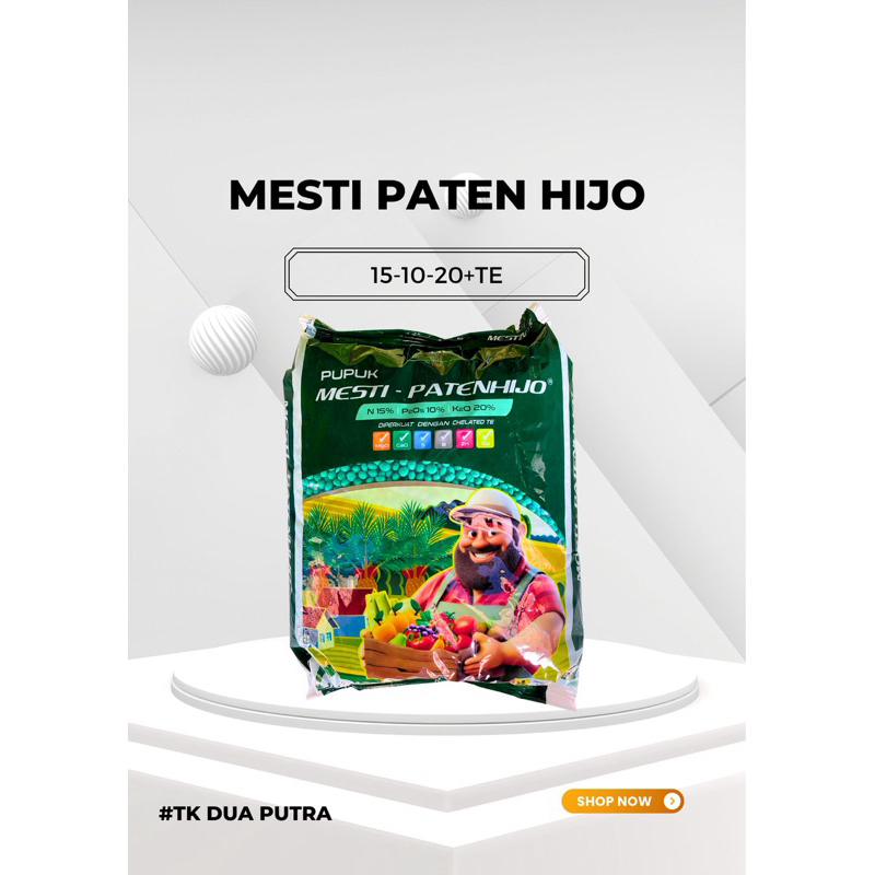 Pupuk NPK Buah 15-10-20+TE  Boster Buah