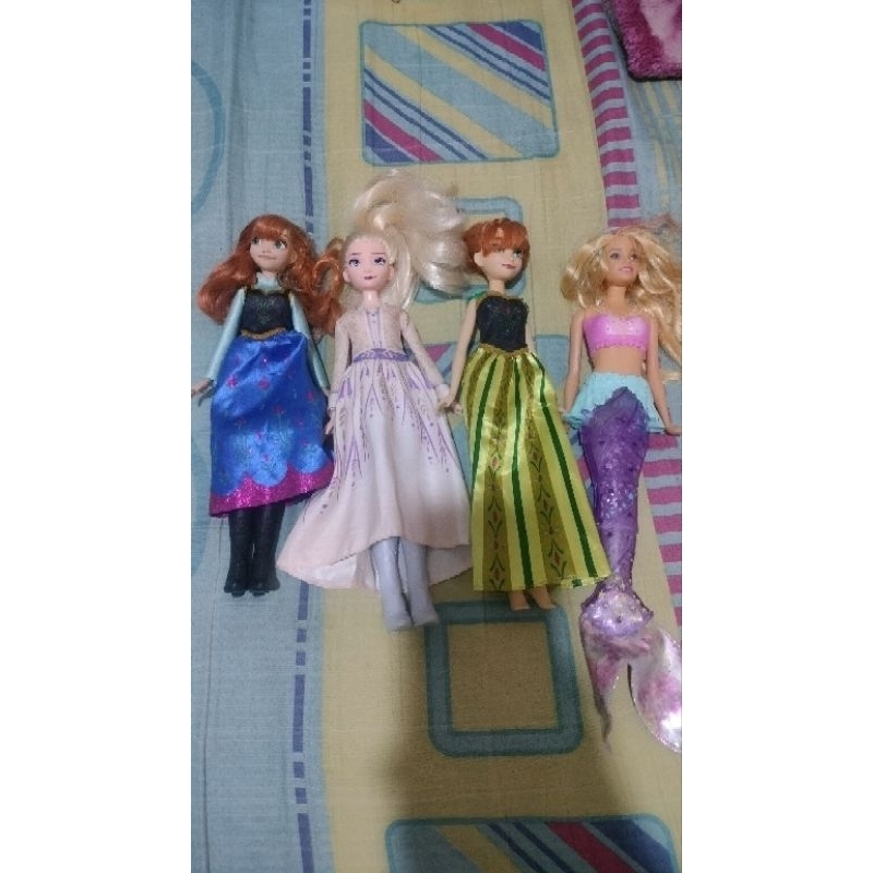 figure berbie Frozen ori Hasbro dan mattel