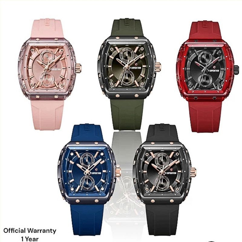 Expedition Chronograph EX 6814 Wanita - Jam Tangan Stylish dan Fungsional