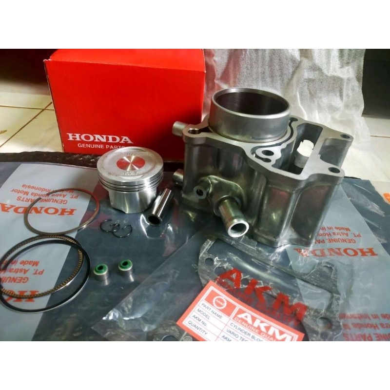 BLOK SEHER CYLINDER KOMPLIT HONDA VARIO 150 OLD VARIO 150 ESP LED