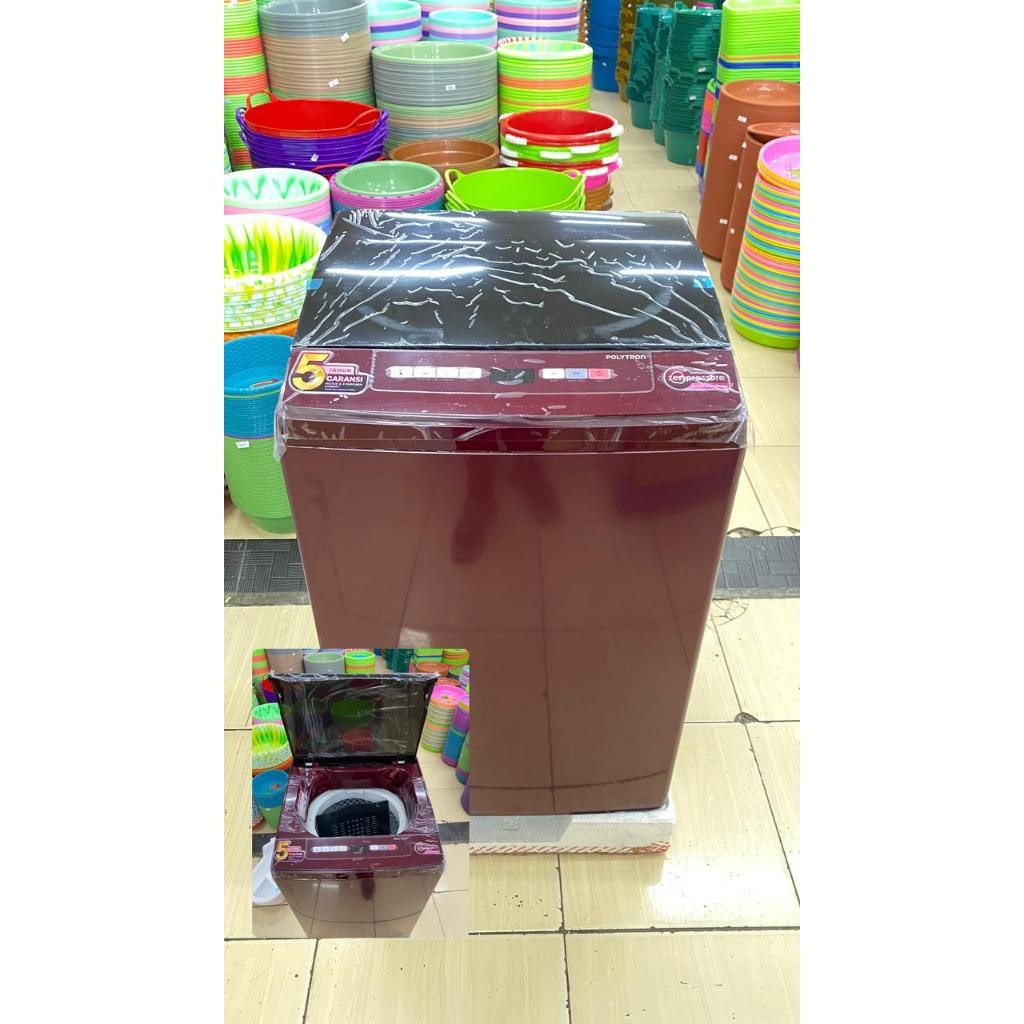 Mesin cuci politron 1 tabung PAW 8527 M 8,5 kg