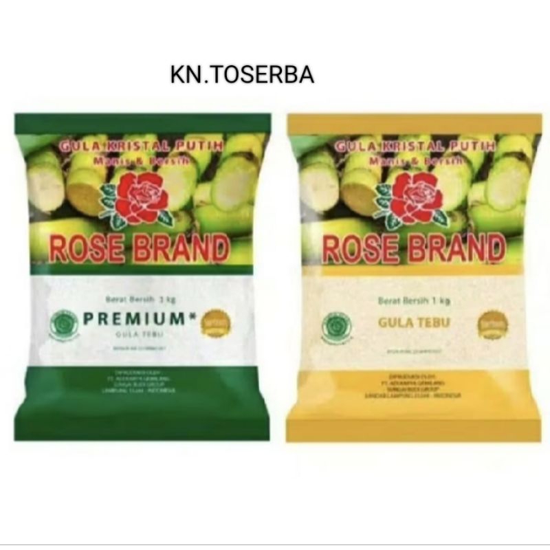 

(KARGO-INSTAN) GULA ROSE BRAND 20KG DAN LAINNYA