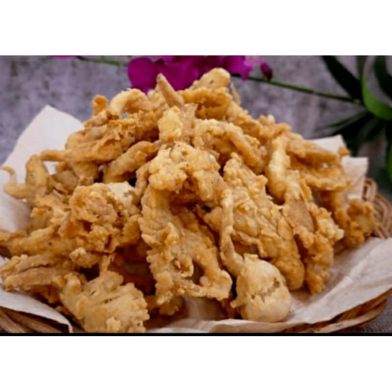 

kripik jamur tiram crispy 1kg