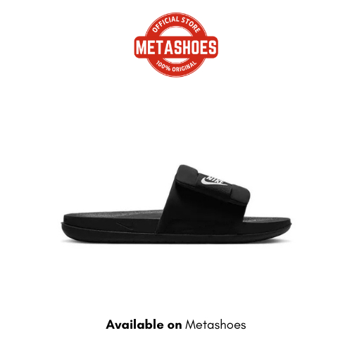 Sendal Nike Offcourt Adjust Men's Slides - Black Original