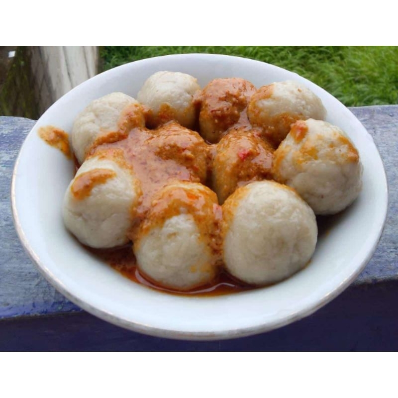 

cilok isi daging (25pcs)+bumbu kacang