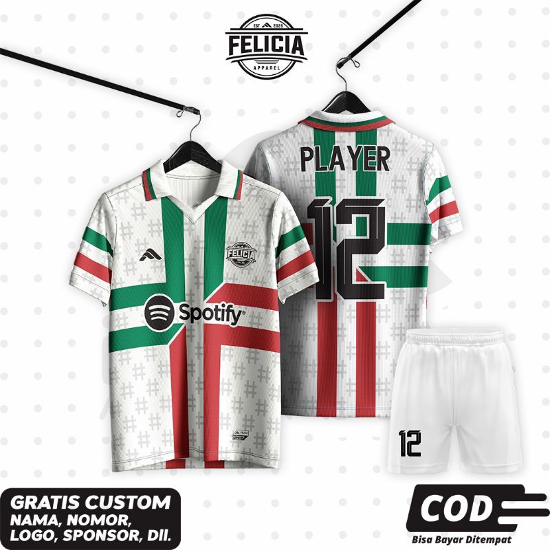 jersey printing custom / jersey vintage / jersey kerah / jersey bola futsal voly / jetsey putih mera